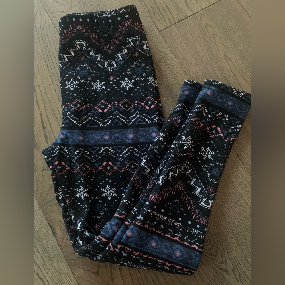 Bella & Birdie lined leggings size 12-16